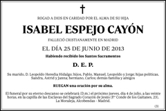 Isabel Espejo Cayón